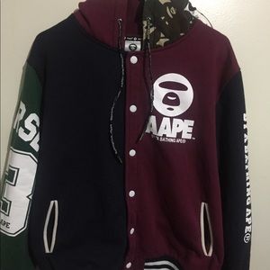BATHING APE VARSITY JACKET